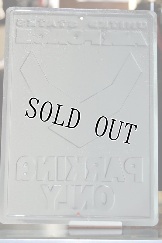 画像4: 米軍放出品 US AIR FORCE  ONLY  PARKING プレート (4)