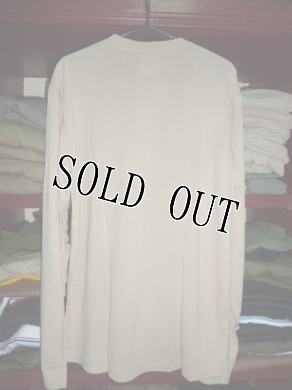 画像3: 米軍放出品/特殊部隊　DRI FIRE　ロングスリーブ　アンダーシャツ　L　デザート (3)