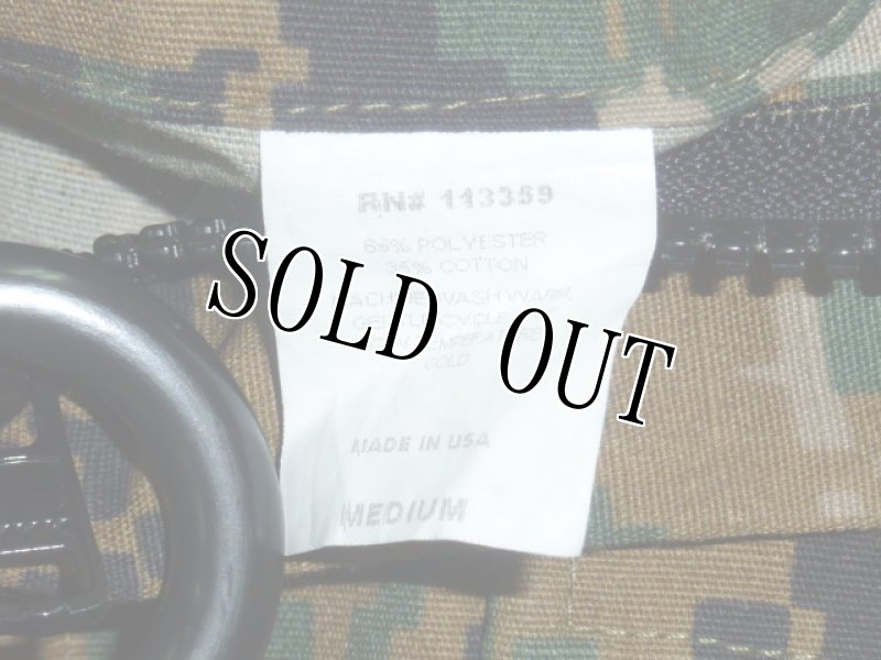 画像6: 米軍放出品,ウッドランド ピクセル カバーオール M (6)