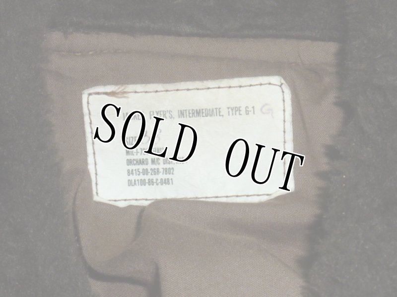 画像14: 米軍実物,JACKET,FLYER'S INTERMEDIATE,TYPE G-1 (14)
