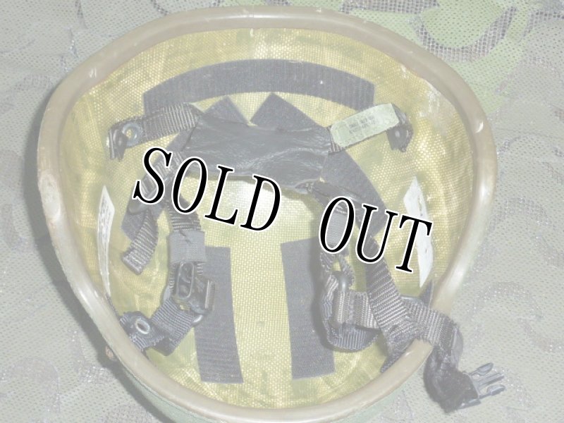 画像11: 米軍実物,TACTICAL BALLISTIC HELMET LEVEL 111A LTWT (11)