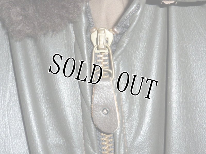 画像12: 米軍実物,JACKET,FLYER'S INTERMEDIATE,TYPE G-1 (12)