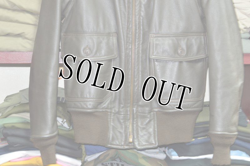 画像4: 米軍実物,JACKET,FLYER'S INTERMEDIATE,TYPE G-1 (4)