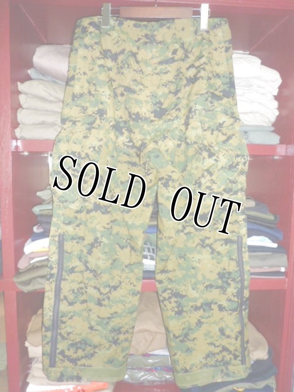 画像4: 米軍放出品.USMC マーパット GORE-TEX ゴアテックスパンツ M-R (4)