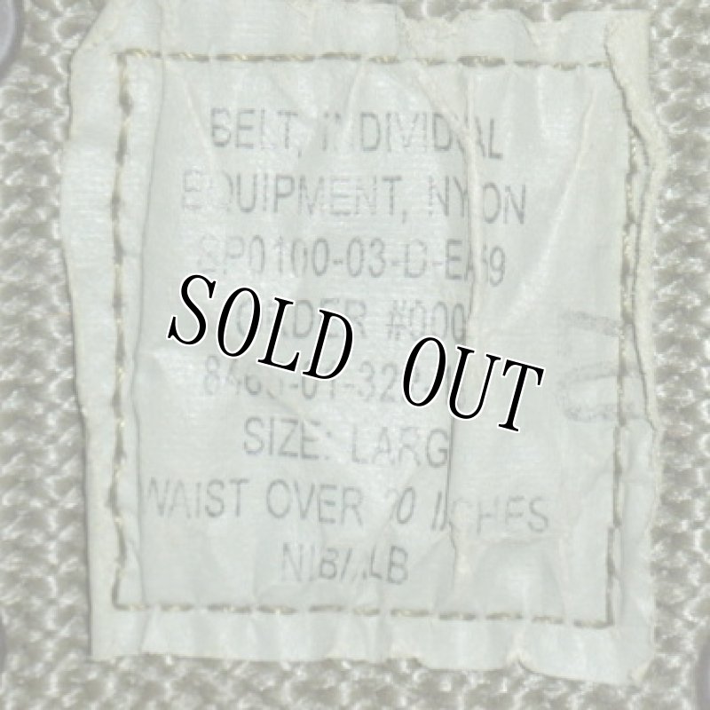 画像6: 米軍実物  ピストルベルト L (6)