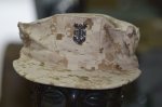 画像1: 米軍実物　US NAVY デザートマーパットCAP　LARGE (1)