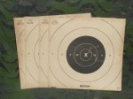 画像1: 米軍放出品　Pistol Targets  ターゲット　的 (1)