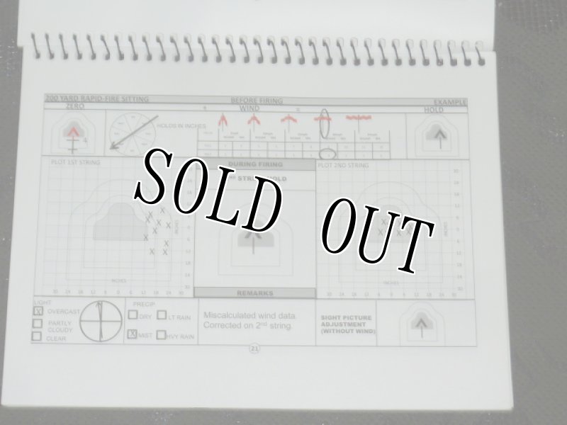 画像3: 米軍実物　RIFLE TRAINING DATABOOK (3)