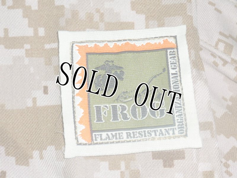 画像6: 米軍実物,FROG,INCLEMENT WEATHER デザートマーパットコンバットシャツ　S-R (6)