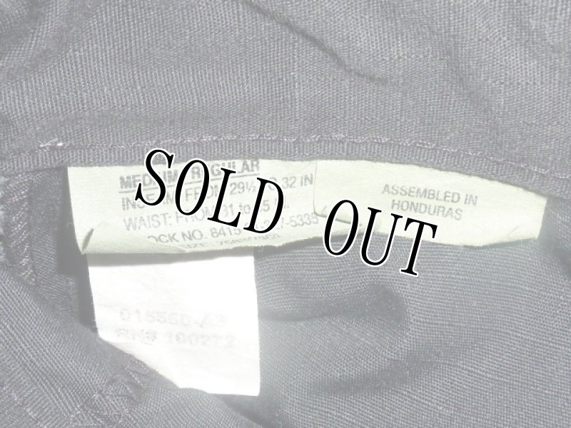 画像7: 米軍放出品,GALLS リップストップ　ジャケット・パンツセット　M-R (7)