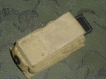 画像2: 米軍実物 EAGLE 9MM MAG ポーチ コヨーテ USMC (2)