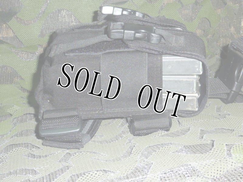 画像3: 米軍NAVY放出品 SEATEC Drop Leg M4 Double Magazine Pouch (3)