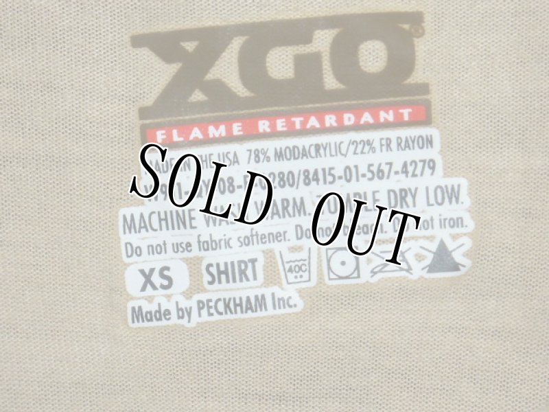 画像4: 米軍放出品,FROG,ロングスリーブシャツ　XGO　XS (4)