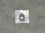 画像1: 米軍実物　Master　Sergeant　(MSG) 　曹長 (1)