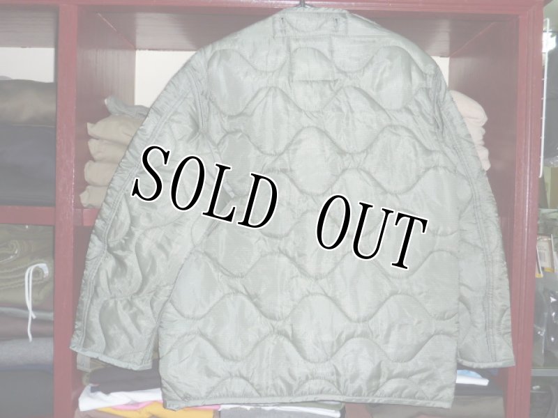 画像2: 米軍実物 ACU M-65フィールドジャケットライナー SMALL (2)