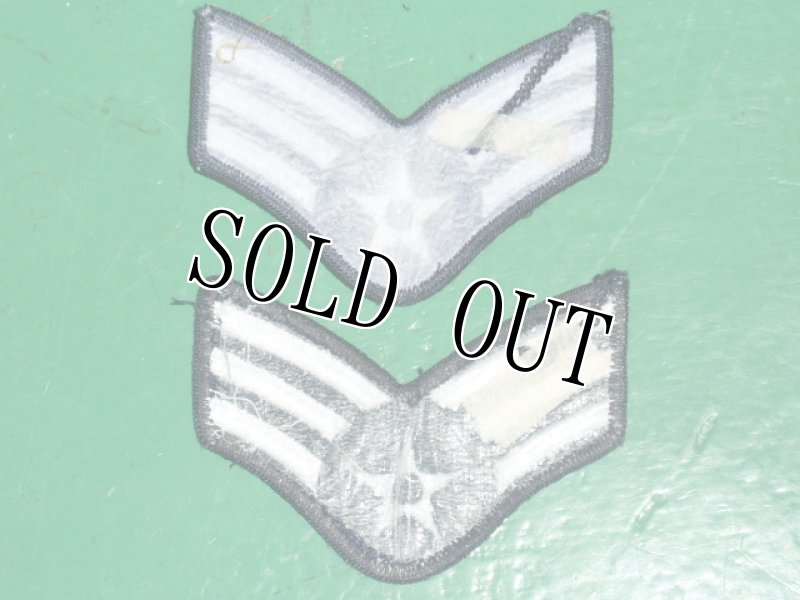 画像2: 米軍実物　U,S,A,F　Senior Airman　1ペア (2)