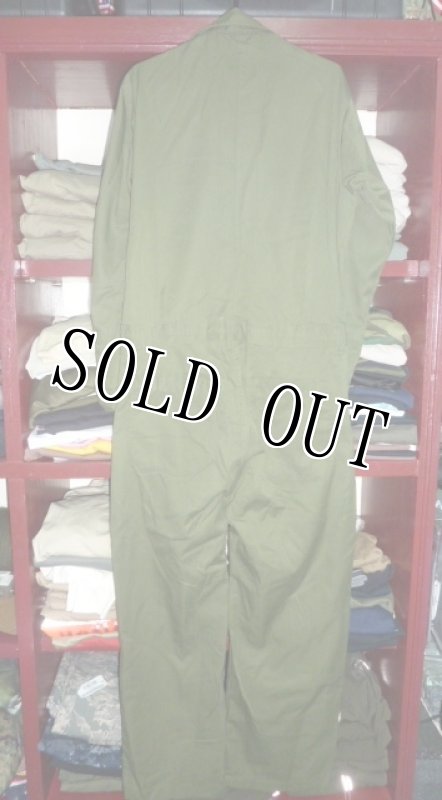 画像4: 米軍実物,カバーオール/つなぎ　40R　OD (4)