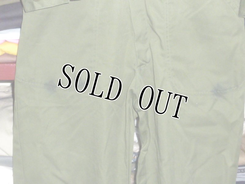 画像2: 米軍実物,カバーオール/つなぎ　40R　OD (2)