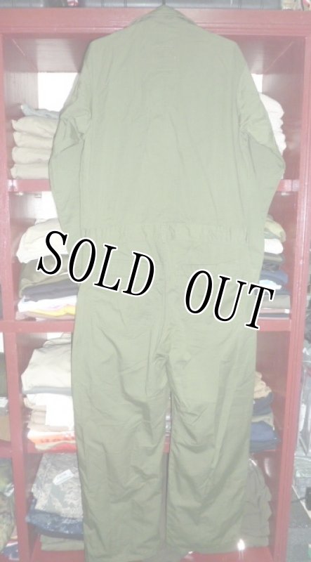 画像3: 米軍実物,カバーオール/つなぎ　42R　OD (3)