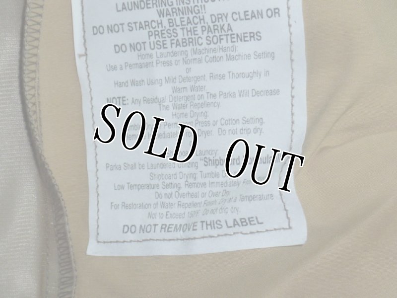 画像11: 米軍実物 US.NAVY NWU TYPEII AOR1 ゴアテックスパーカー (11)