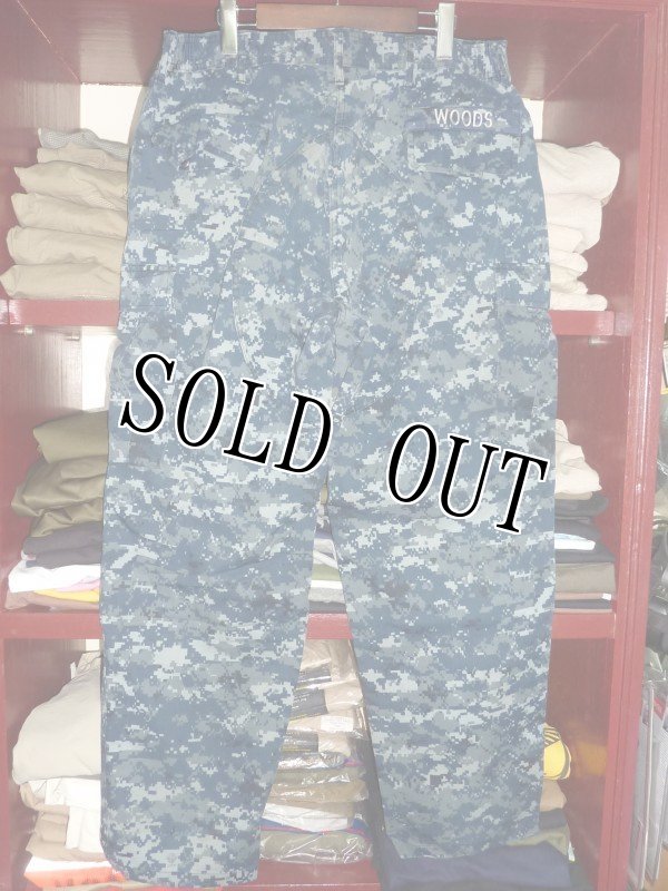画像4: 米軍実物 US NAVY, 迷彩パンツ L-R (4)