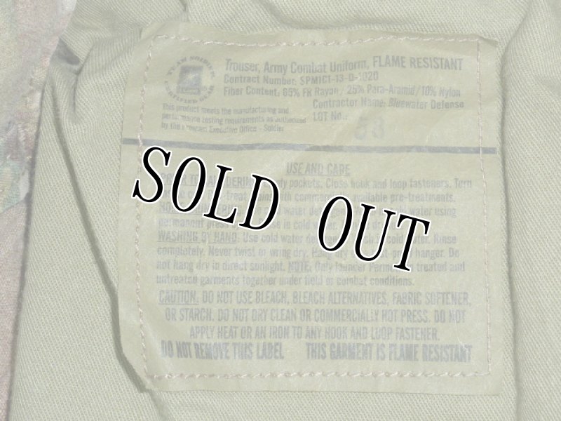 画像4: 米軍実物,マルチカムパンツ L-L (4)