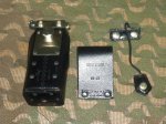 画像2: 米軍実物　MOTOROLA レザー ブラック　ラジオポーチ (2)