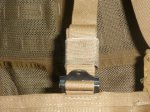 画像4: 米軍実物,　MOLLE II　MODULAR LIGHTWEIGHT  LOAD-CARRYING EQUIPMENT  VEST,FLC,W/ZIPPER  USMC MARPAT COYOTE BROWN　コヨーテベスト (4)