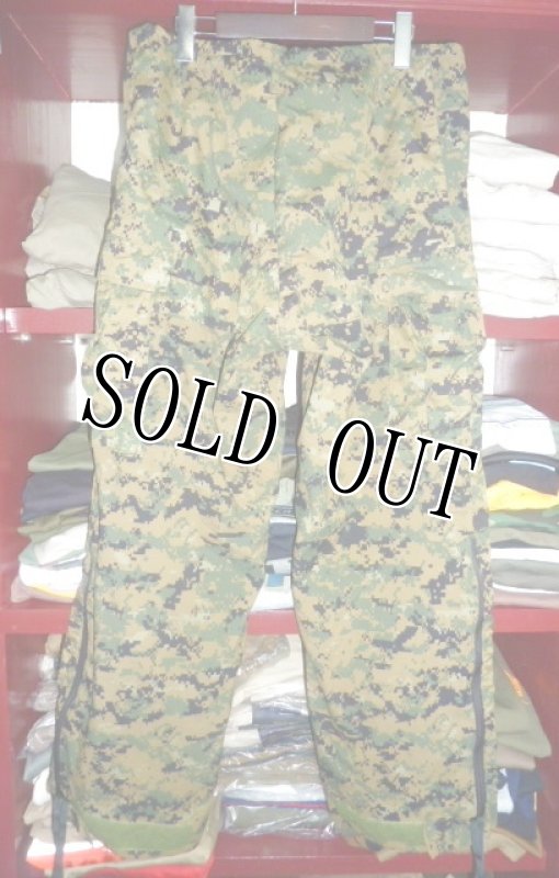 画像2: 米軍放出品.USMC マーパット GORE-TEX　ゴアテックスパンツ　M-R (2)