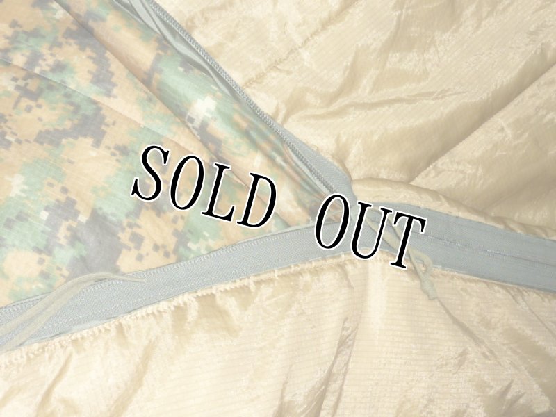 画像4: 海兵隊実物  新型 ポンチョライナー  ジッパー コヨーテ W/マーパット  (4)