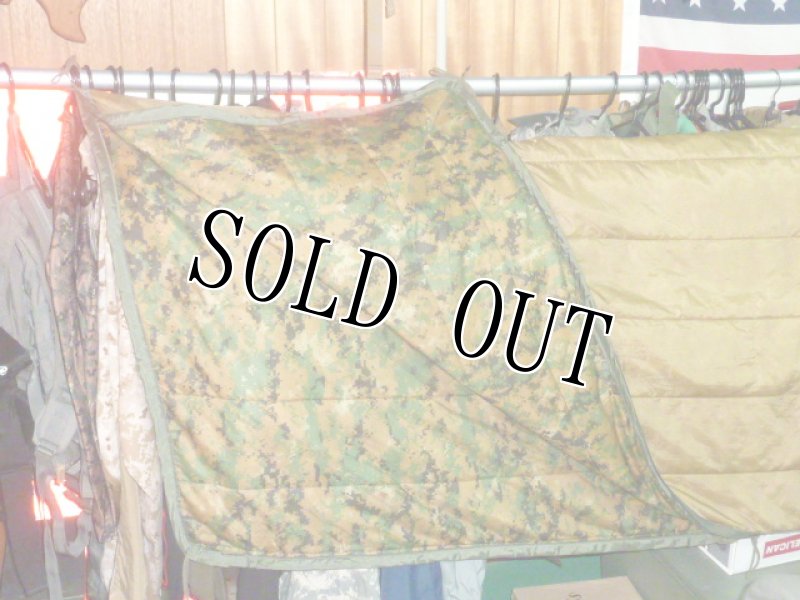 画像3: 海兵隊実物  新型 ポンチョライナー  ジッパー コヨーテ W/マーパット  (3)