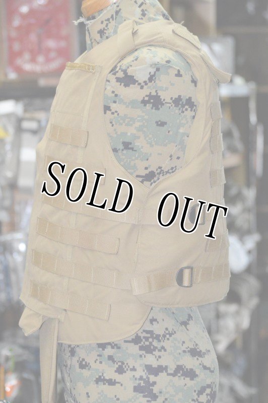 画像2: 海兵隊実物 OTVインターセプターボディーアーマー S コヨーテ (2)