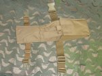 画像1: 米軍放出品 NBOW " MODULAR CHARGE POUCH,  SHIELDED DROP-LEG (1)