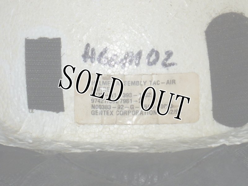 画像8: 米軍実物   HELMET ASSEMBLY  HGU-68/P TAC AIR フライトヘルメット (8)