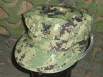 画像1: 米軍実物　AOR2　US NAVY CAP　7 3/8 (1)