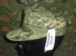 画像2: 米軍実物　AOR2　US NAVY CAP　7 3/8 (2)