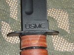 画像3: 米軍実物　KA-BAR　USMC　サバイバルナイフ (3)