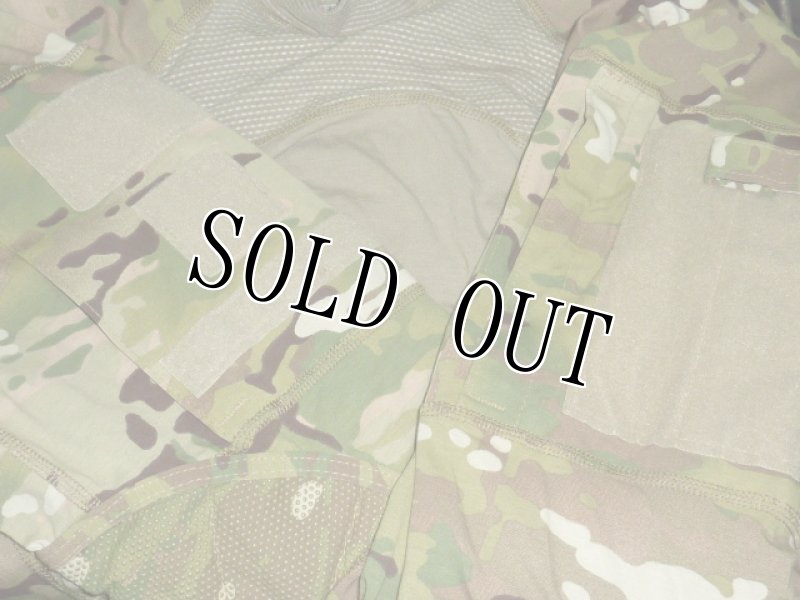 画像3: 米軍実物,MASSIF マルチカム コンバットシャツ XXL (3)