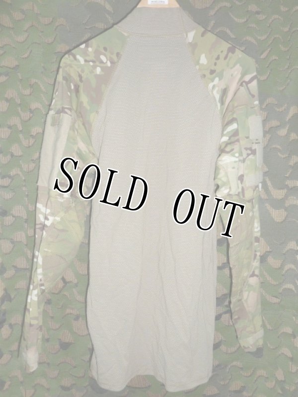 画像2: 米軍実物,MASSIF マルチカム コンバットシャツ XXL (2)