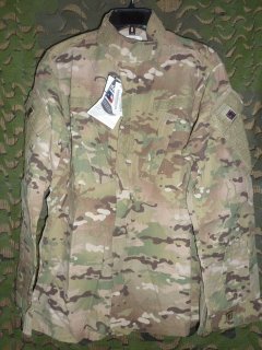 米軍実物 マルチカム CRYE PRECISION G4 コンバットシャツ L-R CRYE