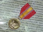 画像1: 米軍実物　NATIONAL DEFENSE SERVICE  MEDAL  (1)