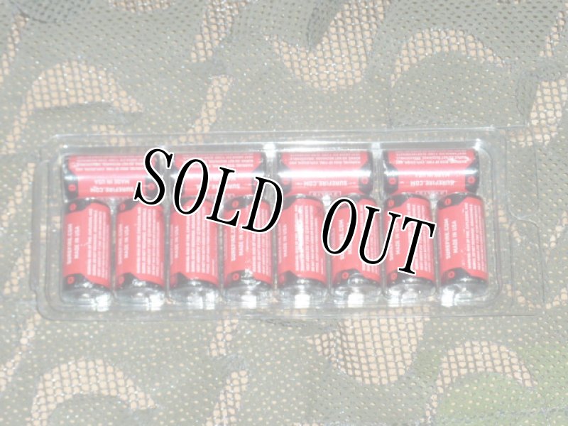 画像3: 米軍放出品 SUREFIRE LEDライト専用  3Vリチウムバッテリー123A(12個入り) (3)