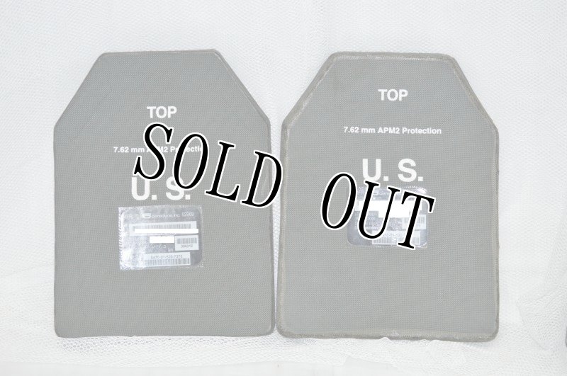 画像2: 米軍実物,STRIKE FACE E-SAPI 7.62mm   アーマープレート MEDIUM (2)