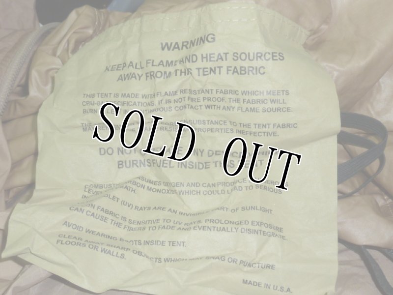 画像7: 米軍実物 USMC Diamond Brand コンバットテント (7)