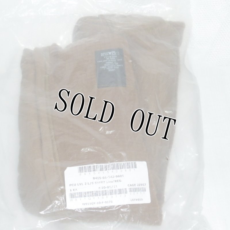 画像5: 米軍実物 特殊部隊支給,PCU LEVEL 2 ロングスリーブシャツ L (5)