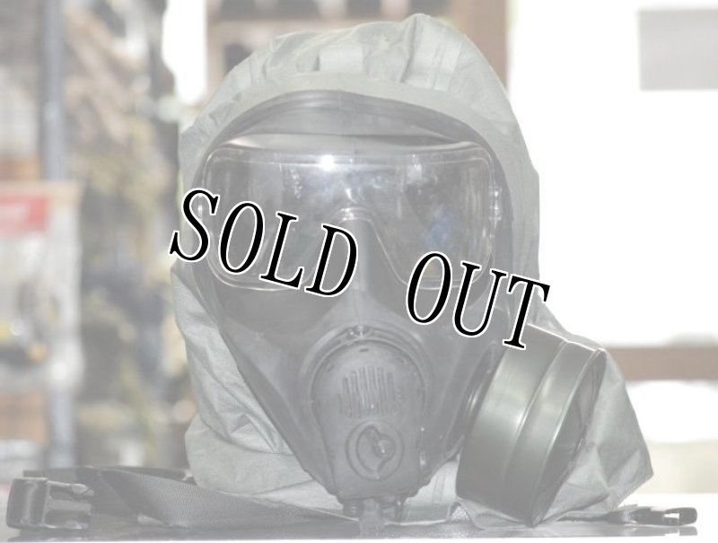 画像2: 米軍実物　エボン　M53　ガスマスク　L (2)