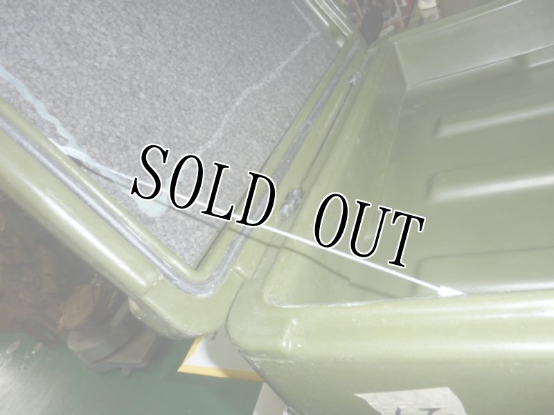 画像8: 米軍実物,OD 精密機械 ボックス (8)