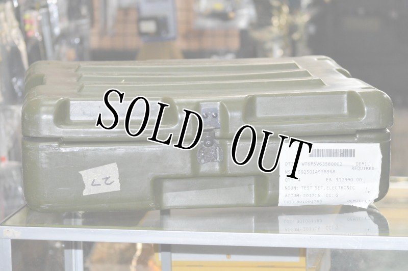 画像5: 米軍実物,OD 精密機械 ボックス (5)