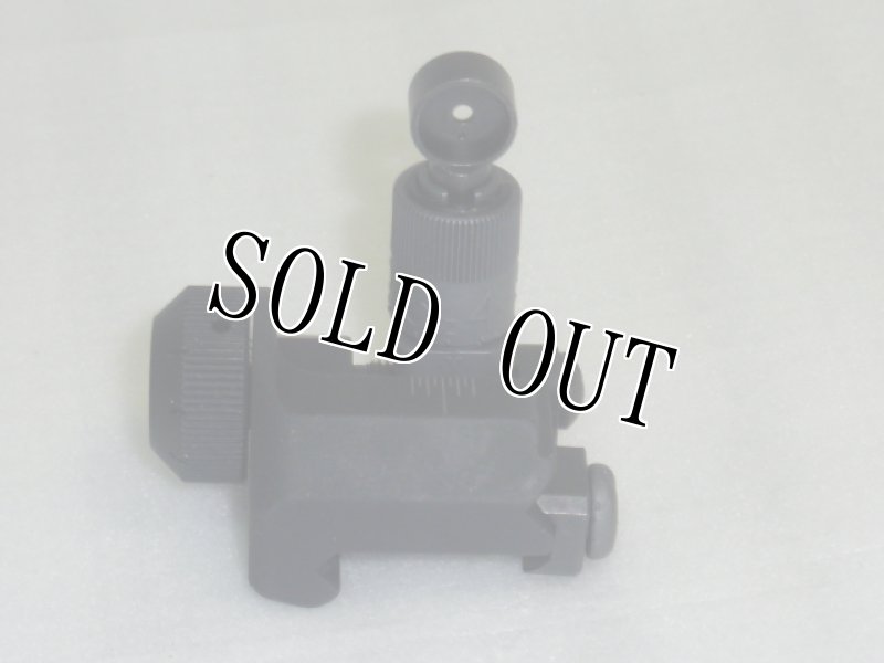 画像3: 米軍実物 KAC REAR SIGHT 200-600M FLIP-UP BLK (3)