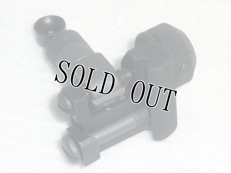 画像11: 米軍実物 KAC REAR SIGHT 200-600M FLIP-UP BLK (11)